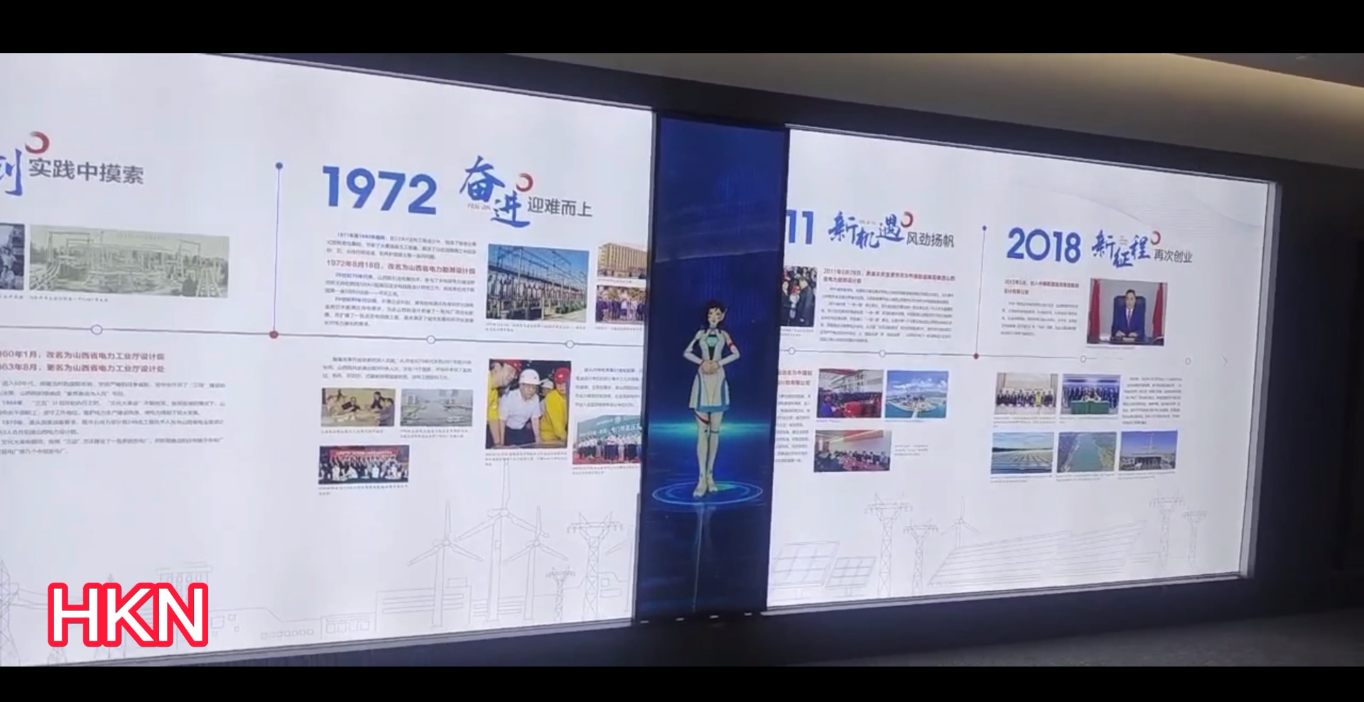 太原電力勘測院展廳設(shè)備展示
